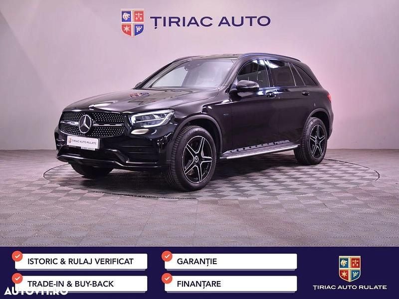 Culoarenegru Utilizat 2021 Mercedes GLC300e AMG line SUV | 36.251 EUR (Preț OK) - Imagine 1/4