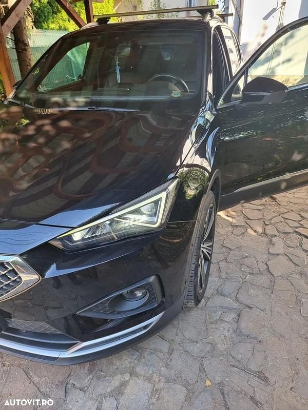 Culoarenegru Utilizat 2020 Seat Tarraco 4Drive SUV | 29.900 EUR (Puțin scump) - Imagine 1/4