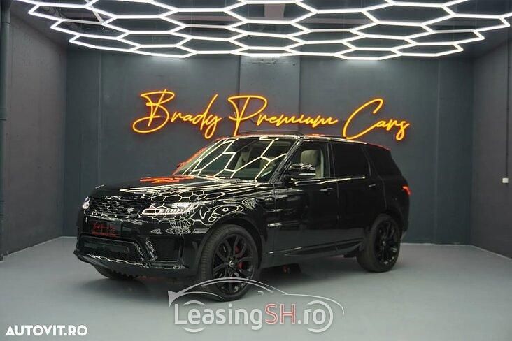 Negru Utilizat 2020 Land Rover Range Rover Sport SUV | 58.072 EUR (Scump) - Imagine 1/4