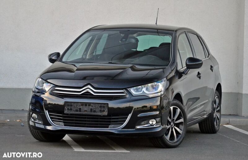 Negru Utilizat 2018 Citroën C4 Feel Hatchback | 7.990 EUR (Preț OK) - Imagine 1/4