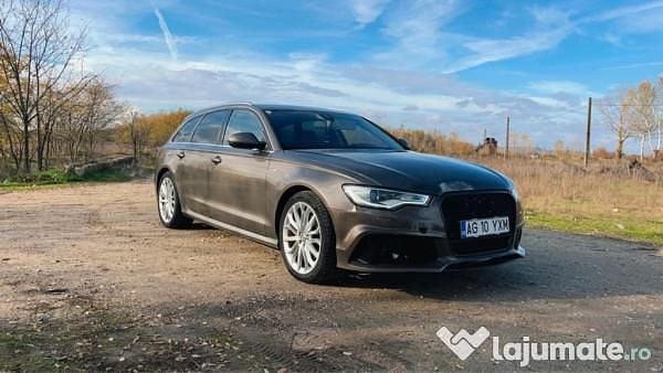 Gri Utilizat 2013 Audi A6 S-Line Berlinǎ | 9.300 EUR - Imagine 1/4