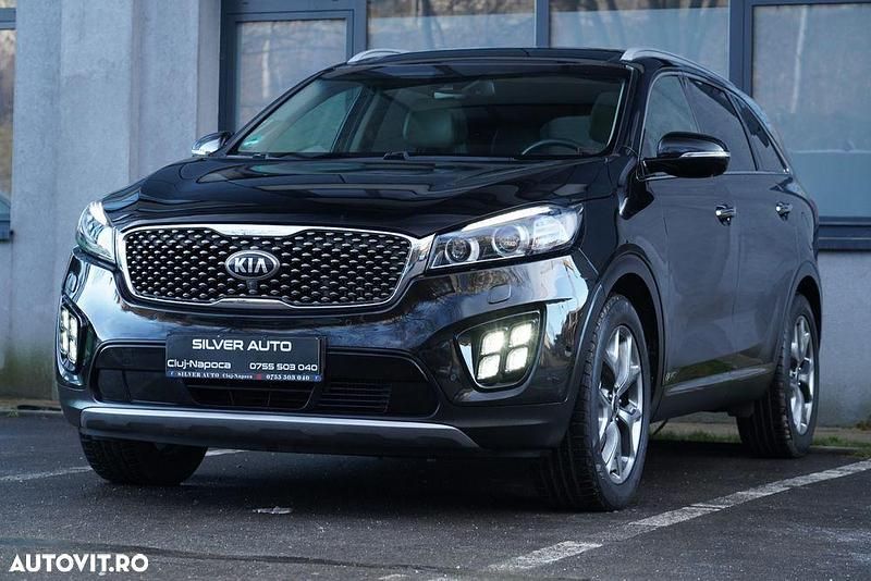 Second-hand Kia Sorento Platinum Edition 200 CP (147 kW) 2016 Culoarenegru SUV