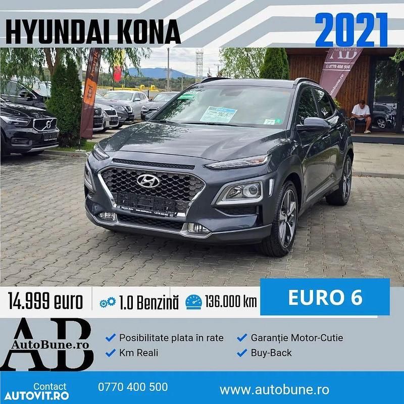 Culoaregri Utilizat 2021 Hyundai Kona SUV | 14.999 EUR (Puțin scump) - Imagine 1/4