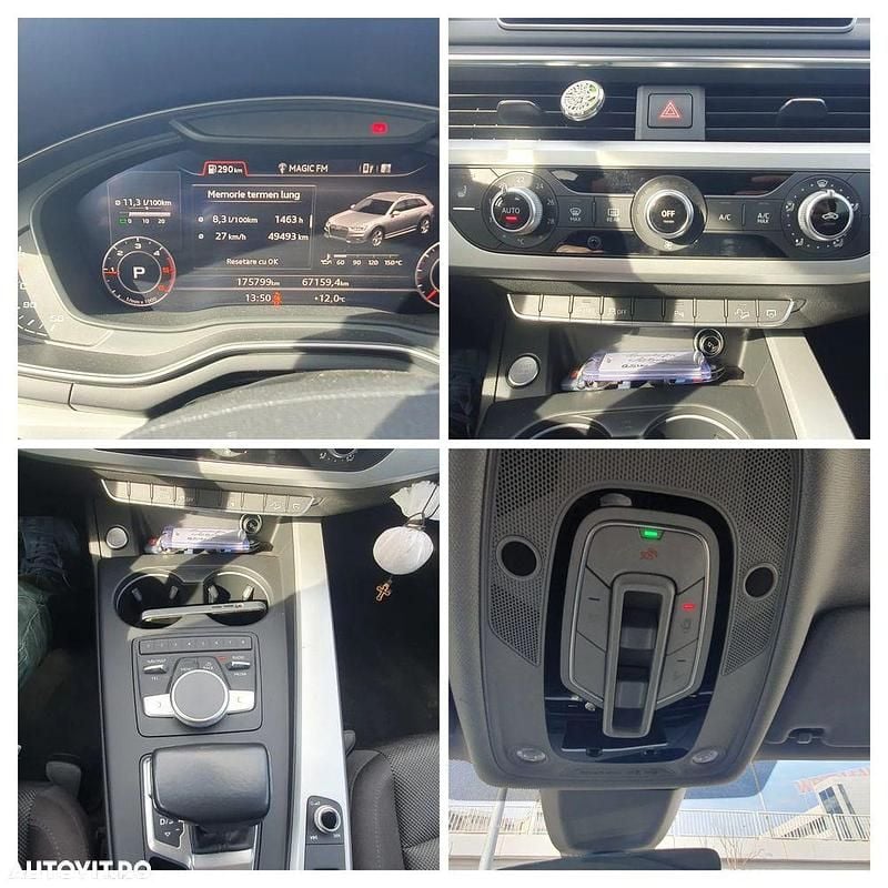 Second-hand Audi A4 Allroad Comfort 163 CP (119 kW) 2018 Culoarenegru Break