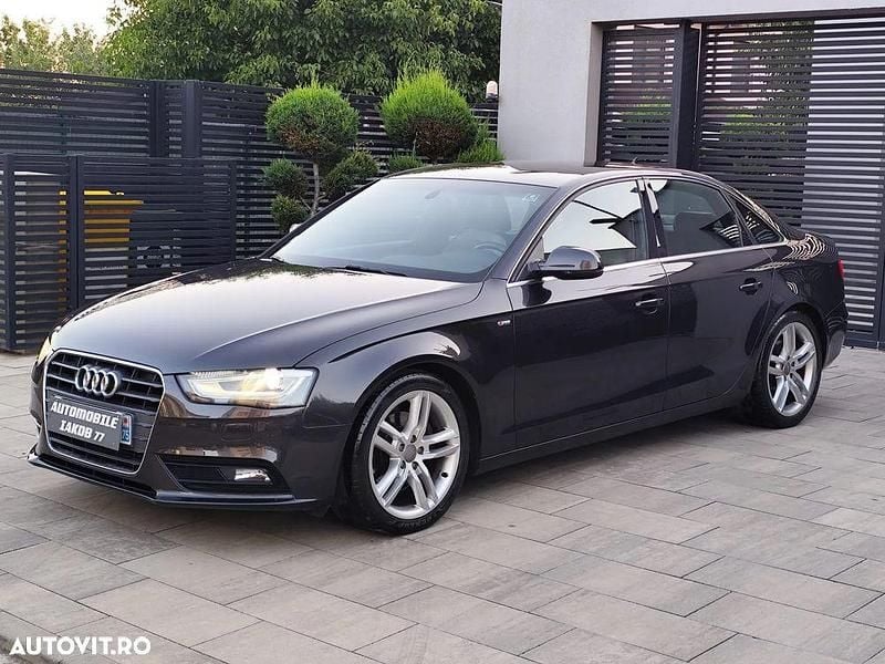 Culoarenegru Utilizat 2014 Audi A4 S-Line Berlinǎ | 10.390 EUR (Super Preț) - Imagine 1/4