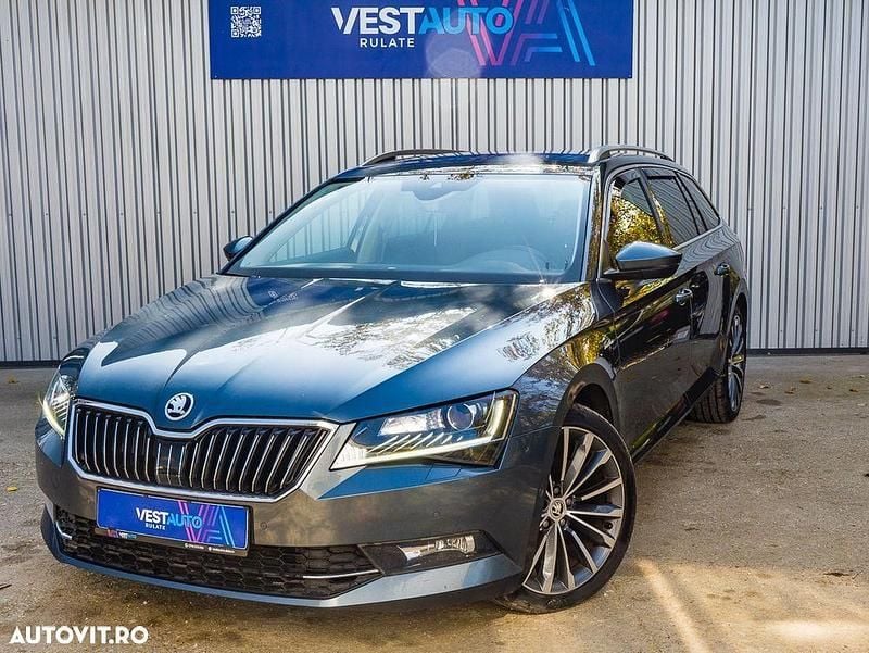 Gri Utilizat 2016 Skoda Superb LAURIN & KLEMENT Break | 13.990 EUR (Preț OK) - Imagine 1/4