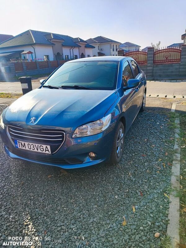 Albastru Utilizat 2015 Peugeot 301 Active Berlinǎ | 5.350 EUR - Imagine 1/4