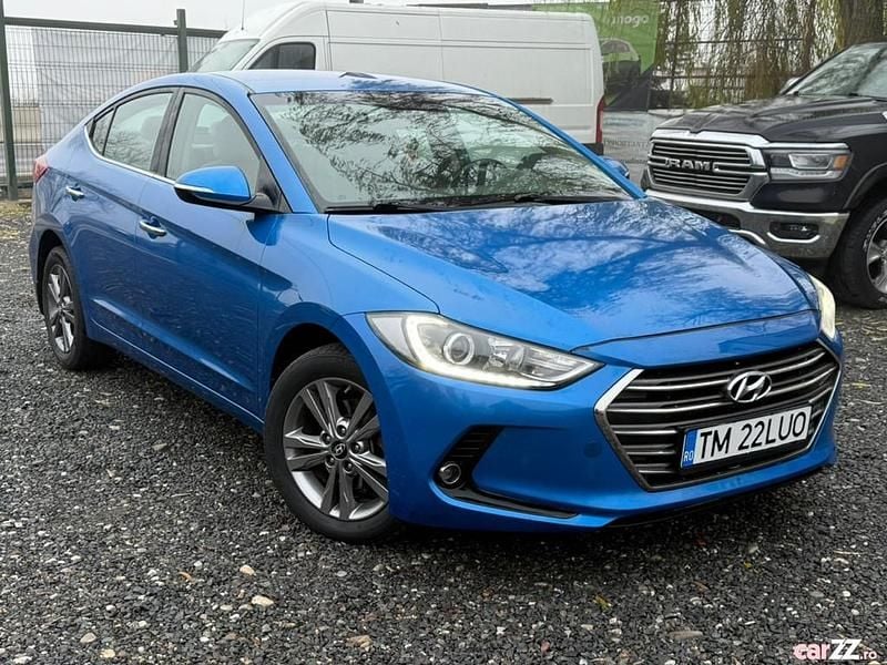 Second-hand Hyundai Elantra 136 CP (100 kW) 2017 Albastru Berlinǎ