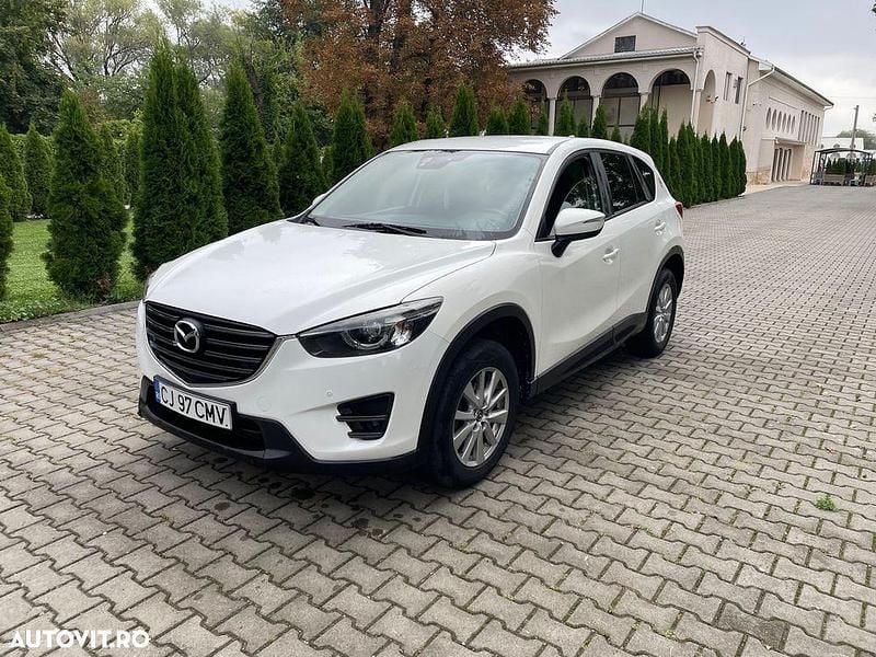 Culoarealb Utilizat 2015 Mazda CX-5 Exclusive-Line SUV | 10.350 EUR (Preț OK) - Imagine 1/4