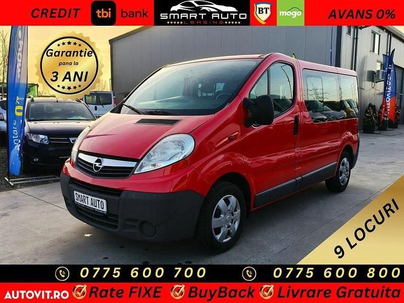 Second-hand Opel Vivaro 90 CP (66 kW) 2014 Culoarerosu Monovolum