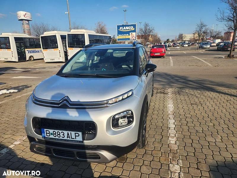 Culoareargint Utilizat 2019 Citroën C3 Aircross PureTech SUV | 10.500 EUR (Preț OK) - Imagine 1/4