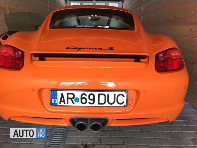 Second-hand Porsche Cayman 320 CP (235 kW) 2009 Portocaliu Coupe