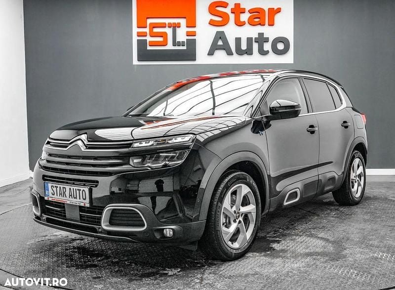 Culoarenegru Second-hand 2021 Citroën C5 Aircross SUV | 15.490 EUR (Preț OK) - Imagine 1/4
