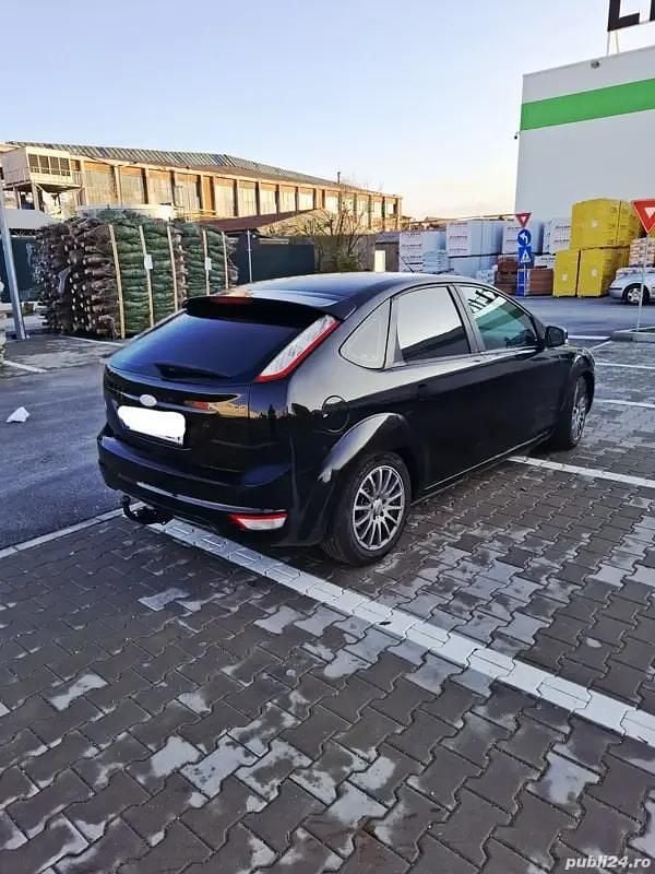 Second-hand Ford Focus 85 CP (62 kW) 2008 Negru Hatchback