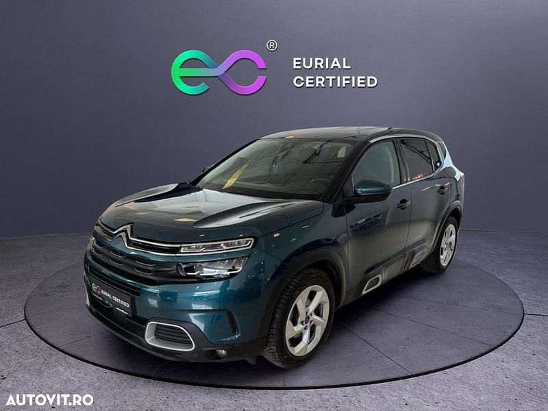 Second-hand Citroën C5 Aircross Feel 130 CP (95 kW) 2021 Culoareverde SUV