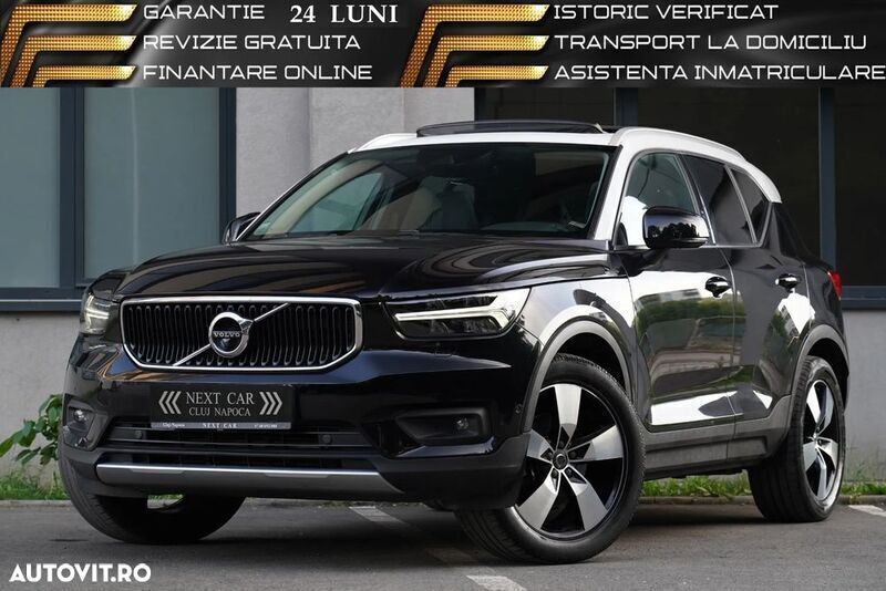 Negru Utilizat 2018 Volvo XC40 Inscription SUV | 21.750 EUR (Puțin scump) - Imagine 1/4