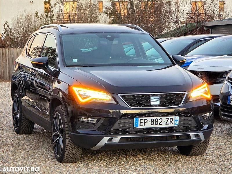 Culoarenegru Utilizat 2018 Seat Ateca 4Drive SUV | 14.999 EUR (Preț bun) - Imagine 1/4
