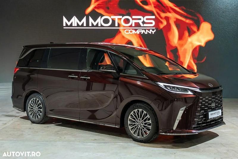Second-hand Lexus LM350h Luxury Line 251 CP (184 kW) 2025 Culoarerosu Monovolum