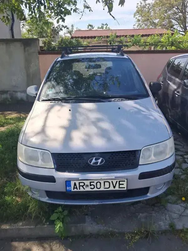 Gri Utilizat 2006 Hyundai Matrix Monovolum | 900 EUR - Imagine 1/4
