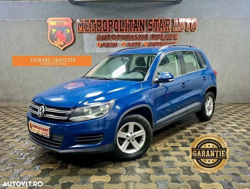 Culoarealbastru Utilizat 2012 VW Tiguan Team SUV | 7.980 EUR (Preț bun) - Imagine 1/4