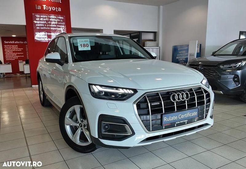 Culoarealb Utilizat 2023 Audi Q5 Advanced SUV | 36.900 EUR (Preț bun) - Imagine 1/4
