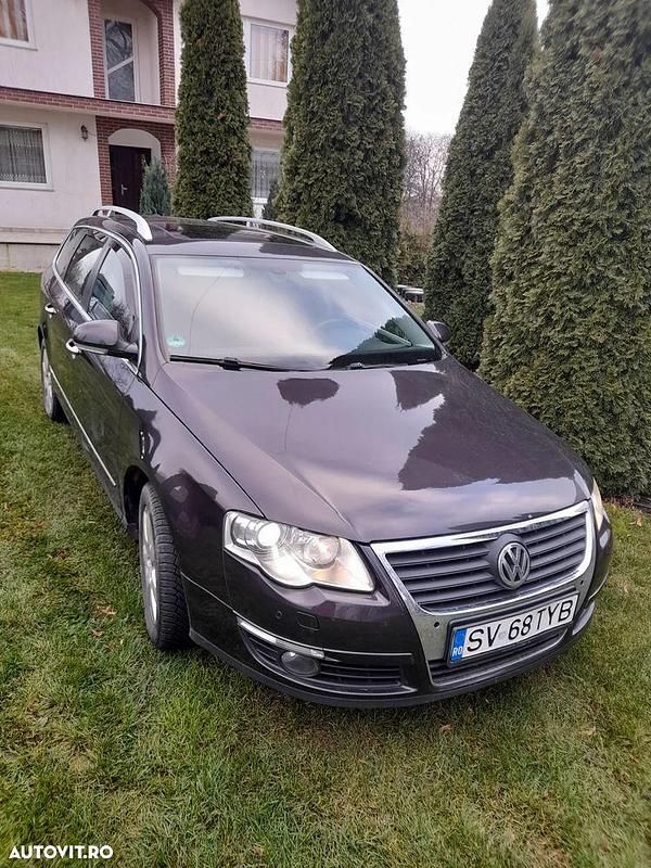 Second-hand VW Passat Highline 170 CP (125 kW) 2007 Culoaremaro Break
