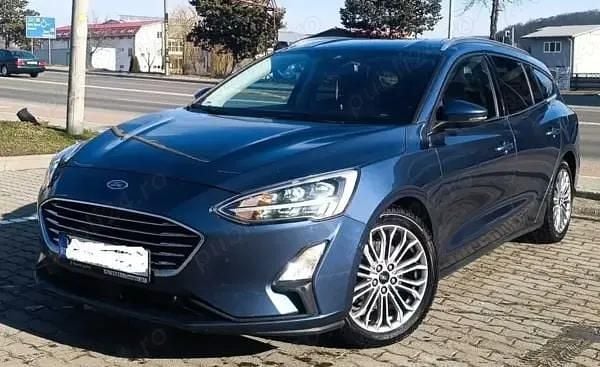 Albastru Utilizat 2019 Ford Focus Titanium Break | 12.999 EUR (Puțin scump) - Imagine 1/4