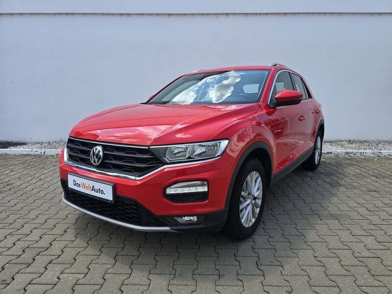Rosu mediu normal Utilizat 2018 VW T-Roc Design SUV | 14.900 EUR (Preț OK) - Imagine 1/4