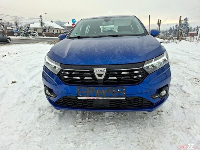 Albastru Utilizat 2021 Dacia Sandero Berlinǎ | 10.900 EUR (Preț OK) - Imagine 1/4