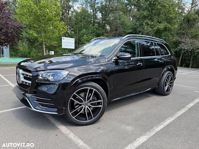 Negru Utilizat 2022 Mercedes GLS450 SUV | 89.750 EUR (Puțin scump) - Imagine 1/4