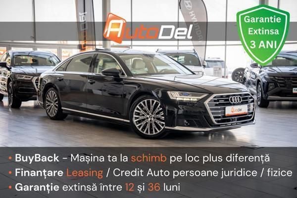 Negru Utilizat 2021 Audi A8 Advanced Berlinǎ | 50.419 EUR - Imagine 1/4