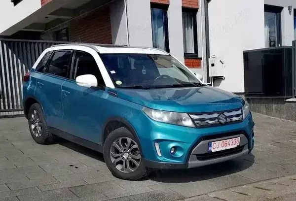 Albastru Utilizat 2015 Suzuki Vitara SUV | 11.500 EUR (Puțin scump) - Imagine 1/4