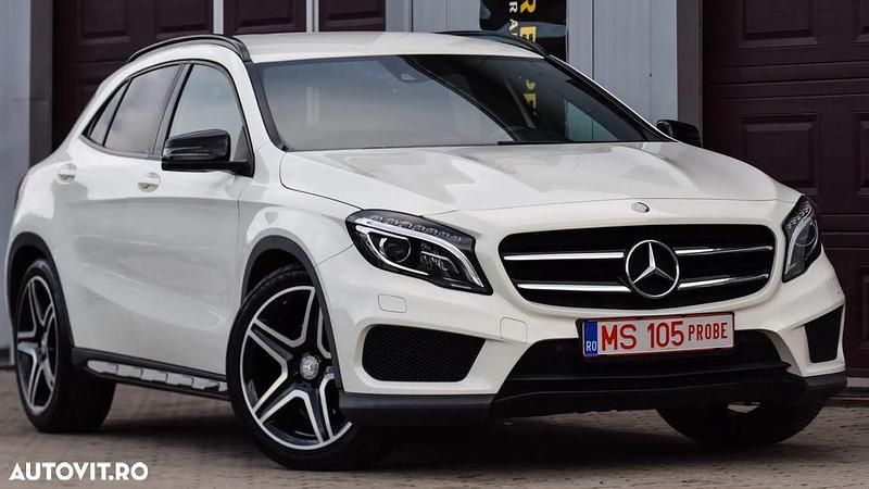 Second-hand Mercedes GLA250 AMG line 211 CP (155 kW) 2014 Culoarealb SUV