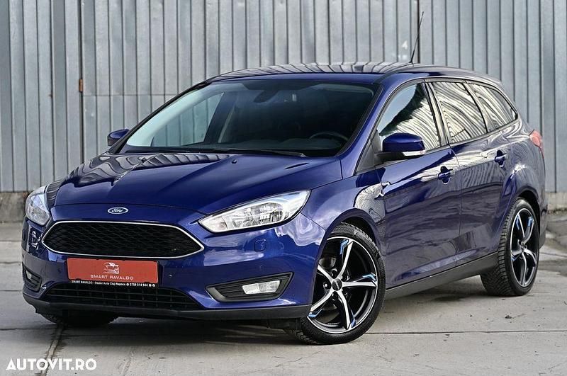 Second-hand Ford Focus Business Edition 125 CP (91 kW) 2015 Culoarealbastru Break