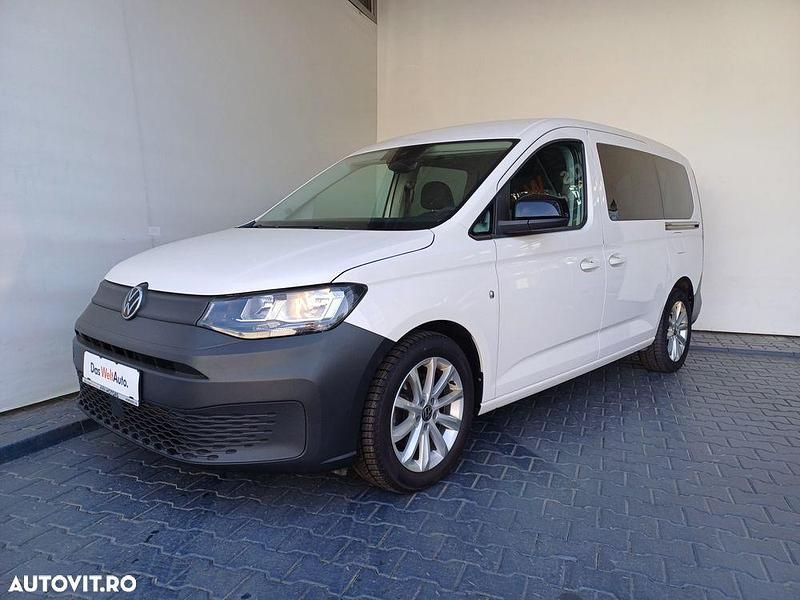 Albnormal Utilizat 2021 VW Caddy Maxi Monovolum | 23.450 EUR (Scump) - Imagine 1/4