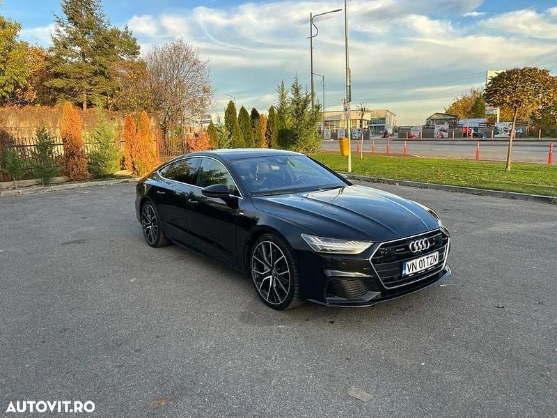 Culoarenegru Utilizat 2019 Audi A7 Comfort Hatchback | 34.000 EUR (Preț OK) - Imagine 1/4