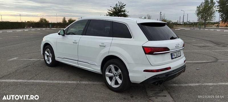 Culoarealb Utilizat 2023 Audi Q7 Premium SUV | 52.500 EUR (Preț OK) - Imagine 1/4