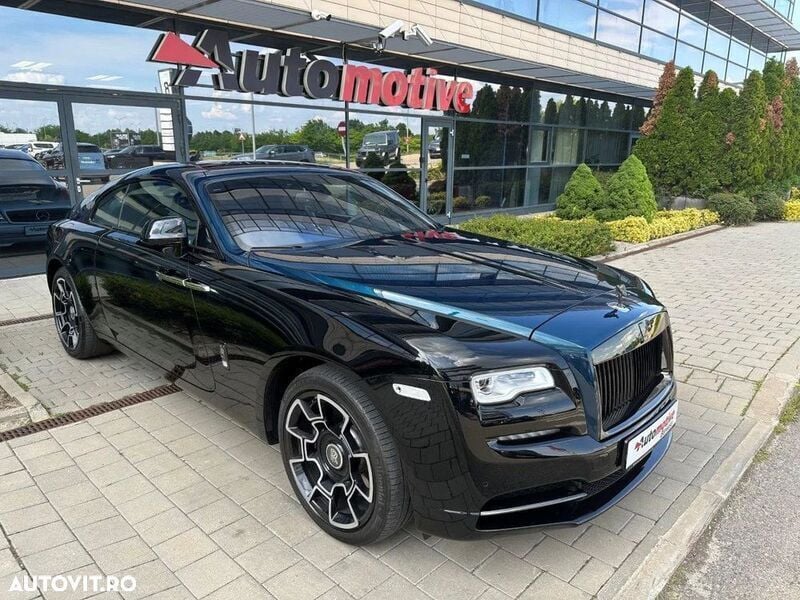 Second-hand Rolls Royce Wraith 632 CP (464 kW) 2018 Negru Coupe