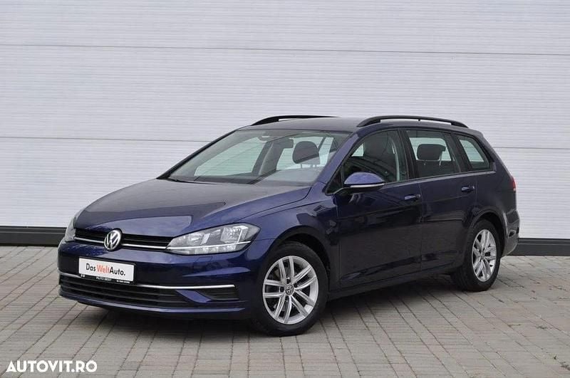 Culoarealbastru Utilizat 2019 VW Golf VII Comfortline Break | 14.496 EUR (Preț OK) - Imagine 1/4