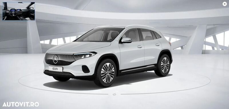 Alb Nouă 2024 Mercedes EQA250 SUV | 46.222 EUR - Imagine 1/4
