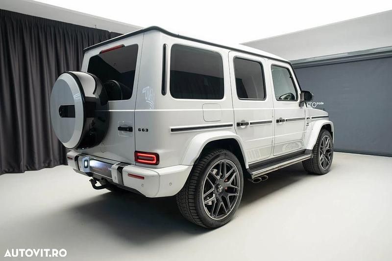 Second-hand Mercedes G63 AMG AMG 585 CP (430 kW) 2022 Culoarealb SUV