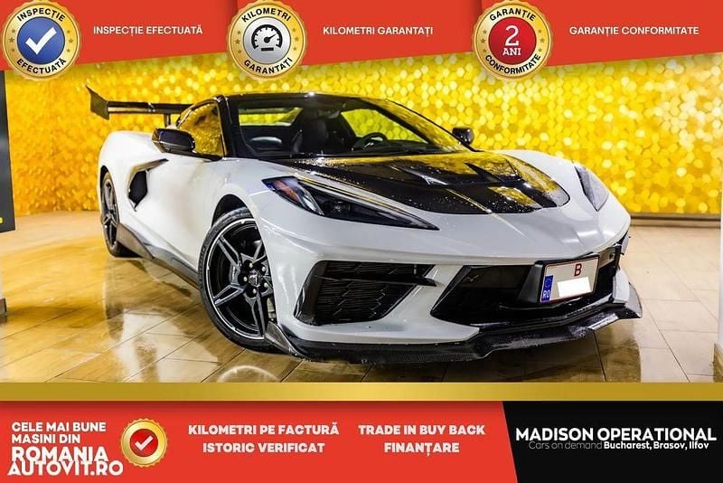 Culoarealb Utilizat 2021 Chevrolet Corvette Stingray Cabrio | 99.950 EUR - Imagine 1/4