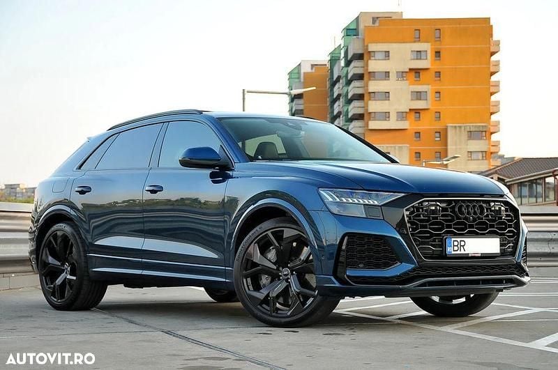 Albastru Utilizat 2020 Audi RS Q8 SUV | 90.000 EUR - Imagine 1/4