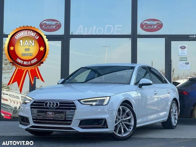 Second-hand Audi A4 Sport 218 CP (160 kW) 2016 Culoarealb Berlinǎ
