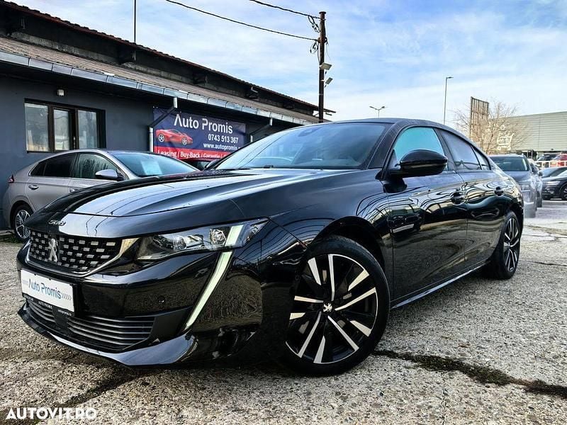 Culoarenegru Utilizat 2021 Peugeot 508 GT Berlinǎ | 19.999 EUR (Preț OK) - Imagine 1/4