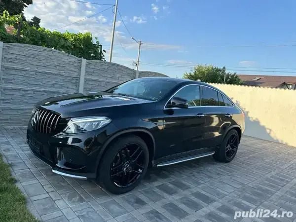 Negru Utilizat 2017 Mercedes GLE350 AMG line SUV | 37.000 EUR (Scump) - Imagine 1/4