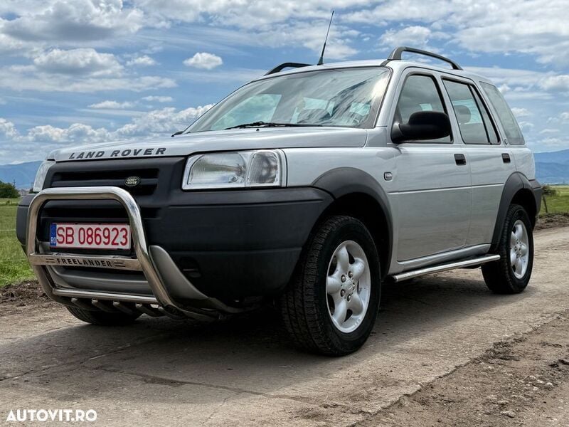 Gri Utilizat 2003 Land Rover Freelander SUV | 3.990 EUR (Preț OK) - Imagine 1/4