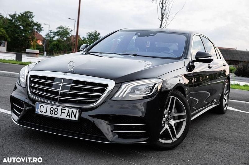 Culoarenegru Utilizat 2019 Mercedes S400 Berlinǎ | 49.900 EUR (Super Preț) - Imagine 1/4