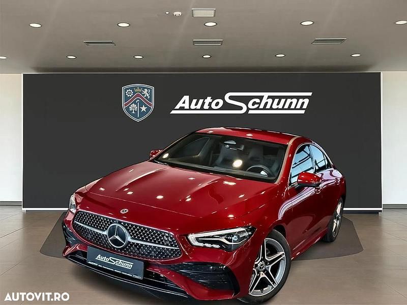 Second-hand Mercedes CLA200 Advanced Plus 163 CP (119 kW) 2024 Culoarerosu Coupe