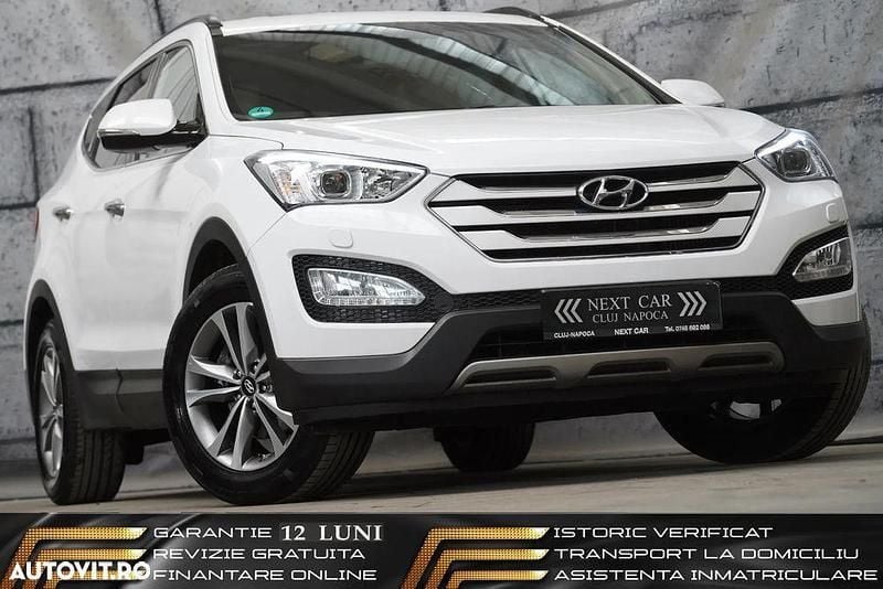 Alb Utilizat 2015 Hyundai Santa Fe Premium SUV | 13.850 EUR (Preț bun) - Imagine 1/4